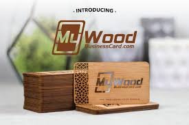 Rise of Wood Business Cards: Innovating Networking 2024